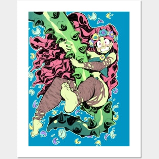 Plant girl Posters and Art